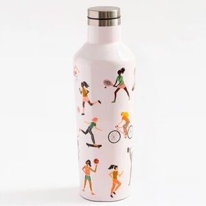 NWT Corkcicle x Rifle Paper Co. Stainless Steel 16 ounce Canteen Water Bottle